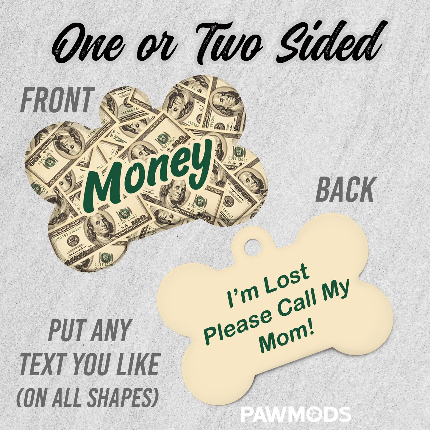 Money Dog Tag