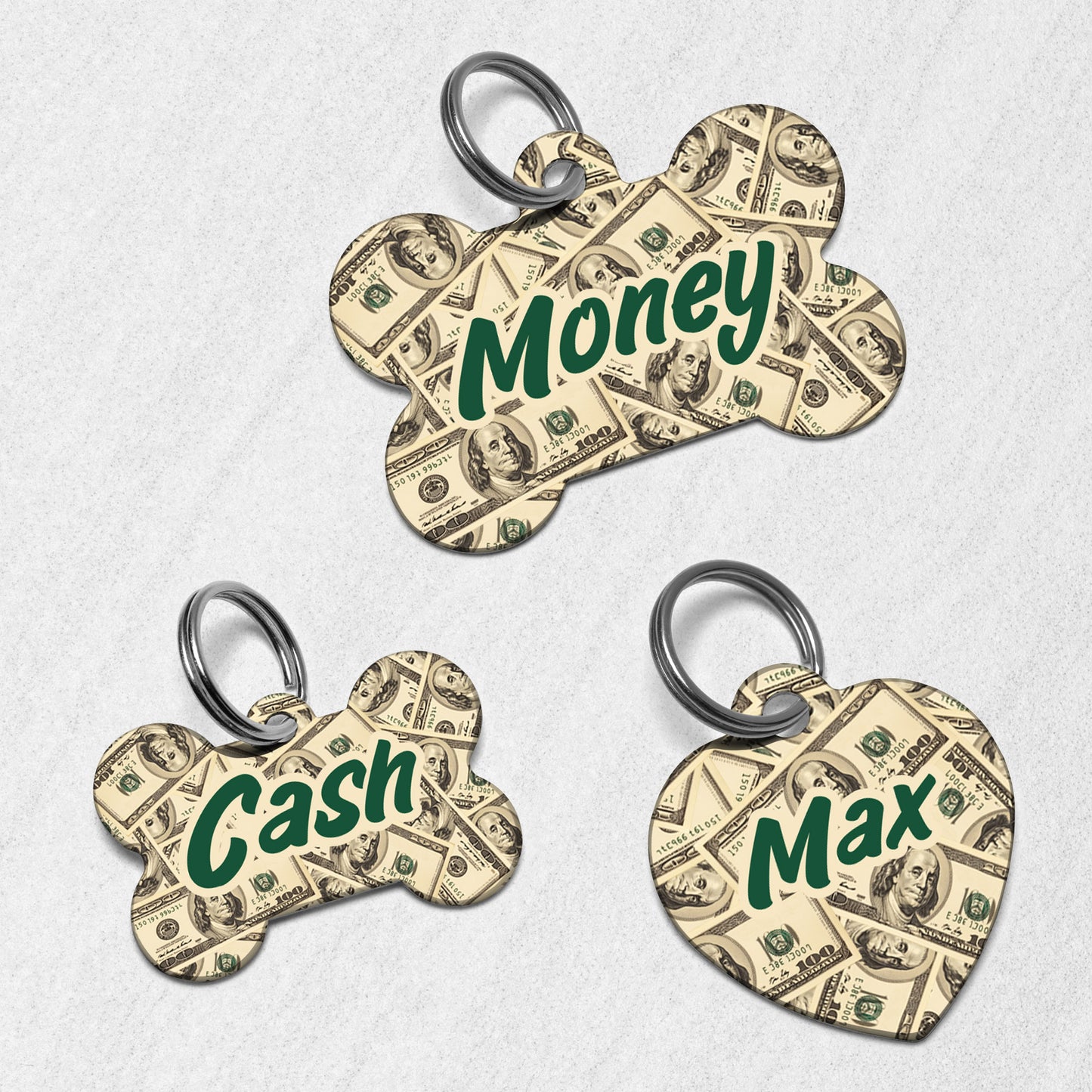 Money Dog Tag