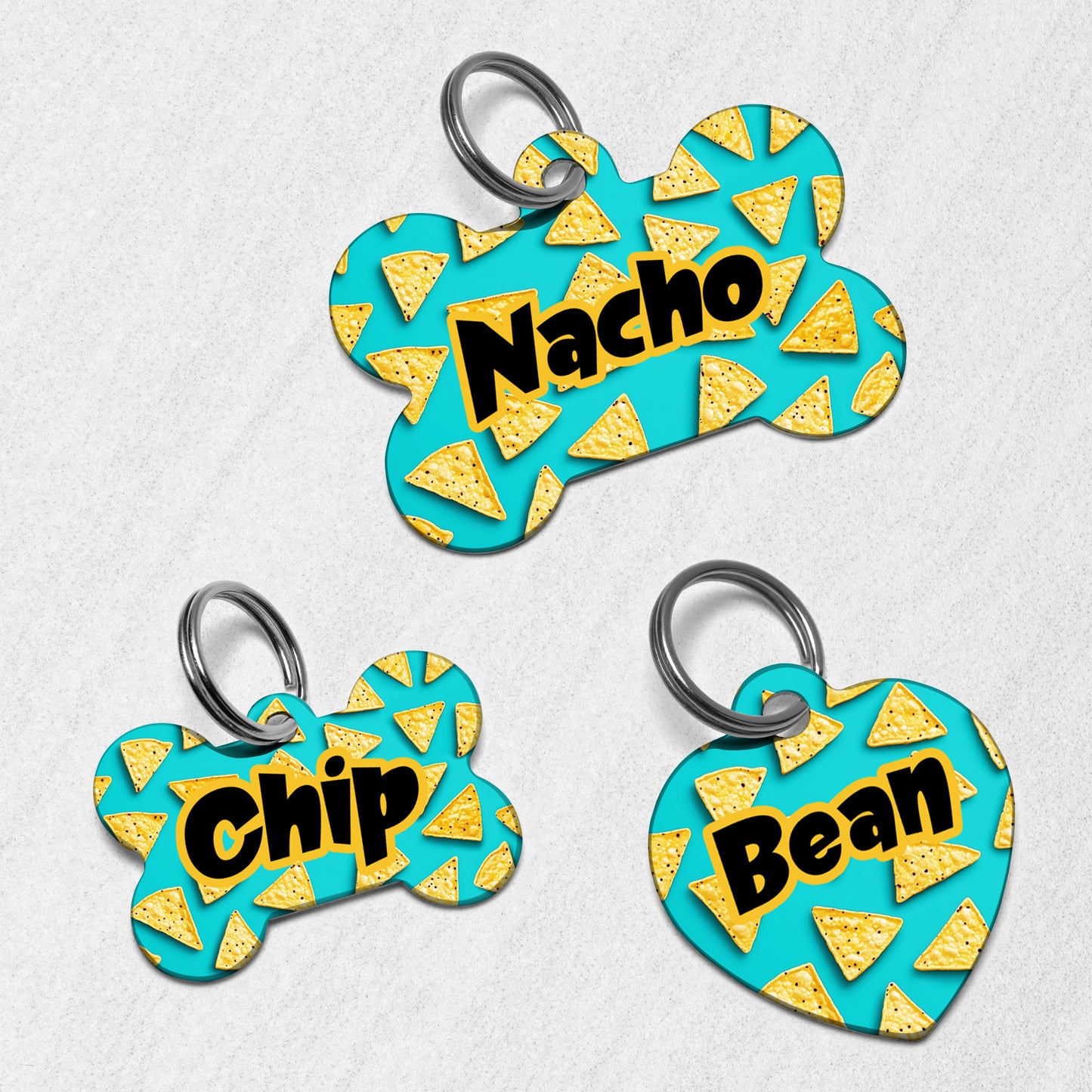 Nacho Chips Dog Tag
