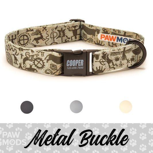 Petroglyphs Dog Collar