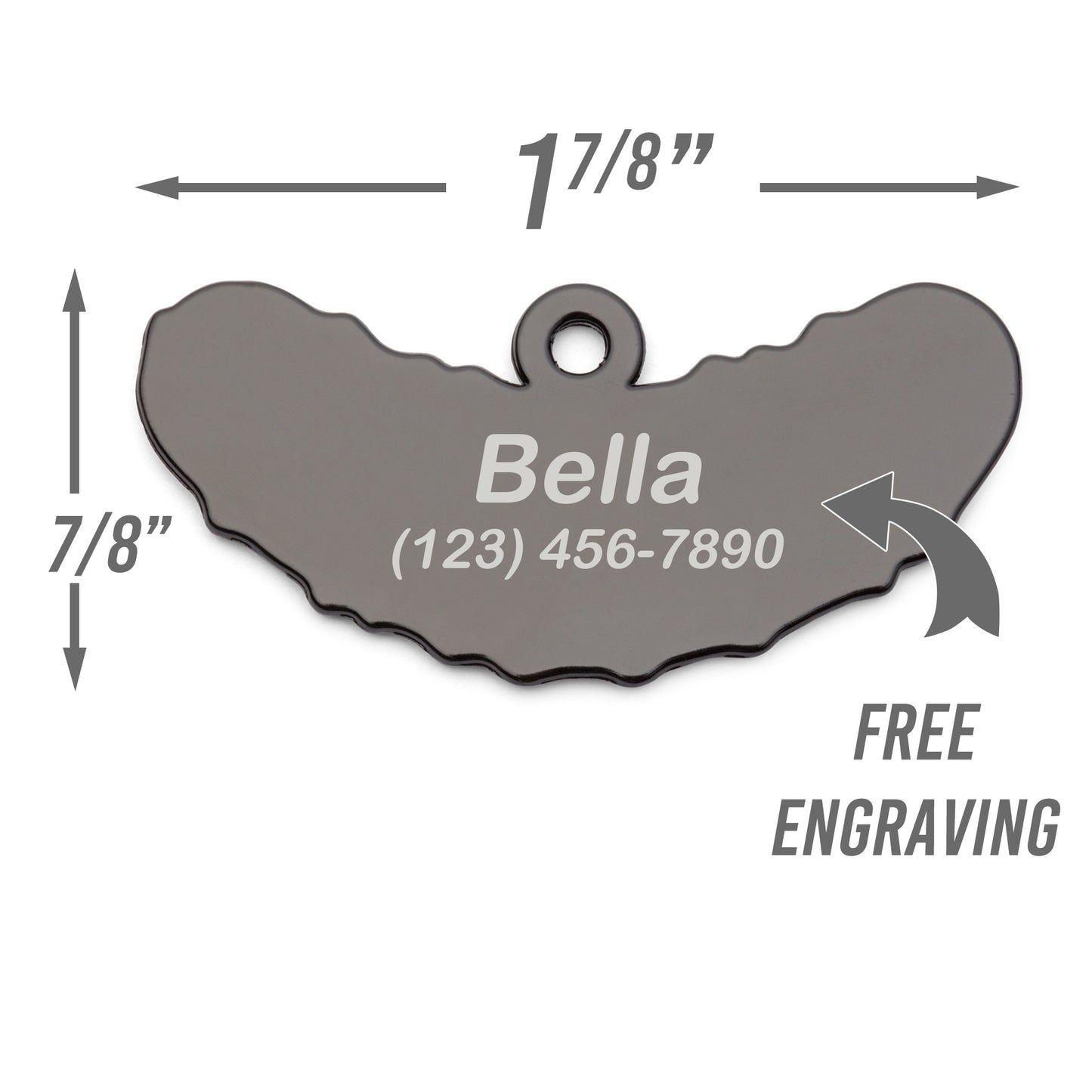 Pickles Enamel Dog Tag - Custom Enamel Pet ID Tag