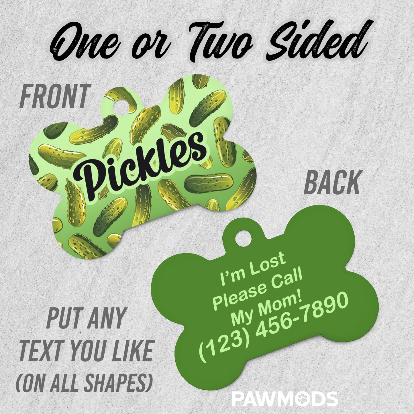 Pickles Dog Tag