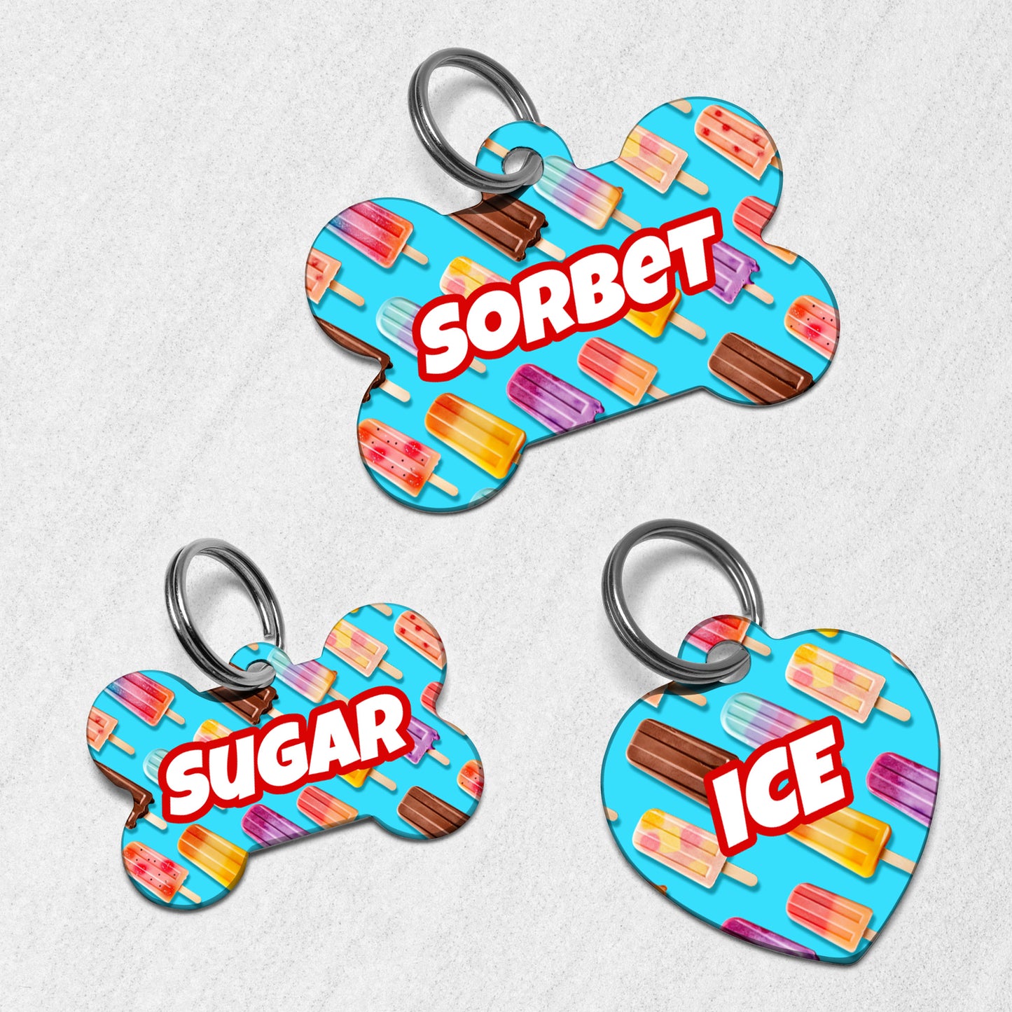 Pop Ice Dog Tag