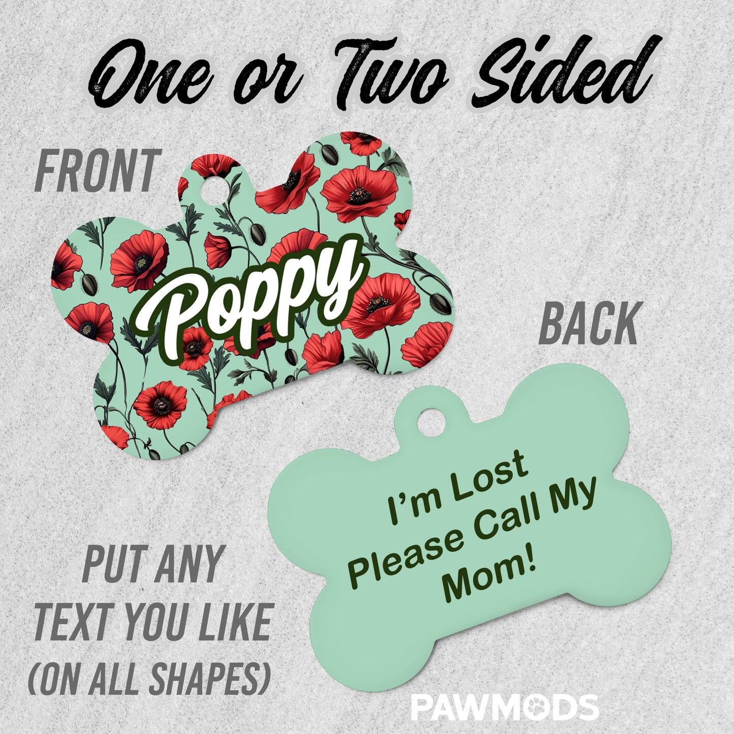 Poppy Dog Tag