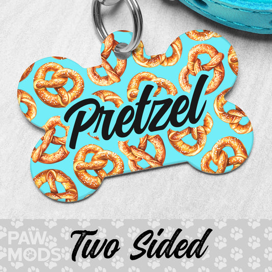 Pretzel Dog Tag
