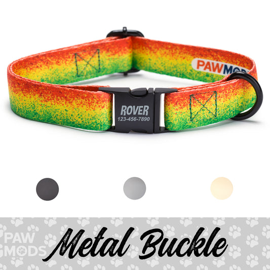 Rasta Dog Collar