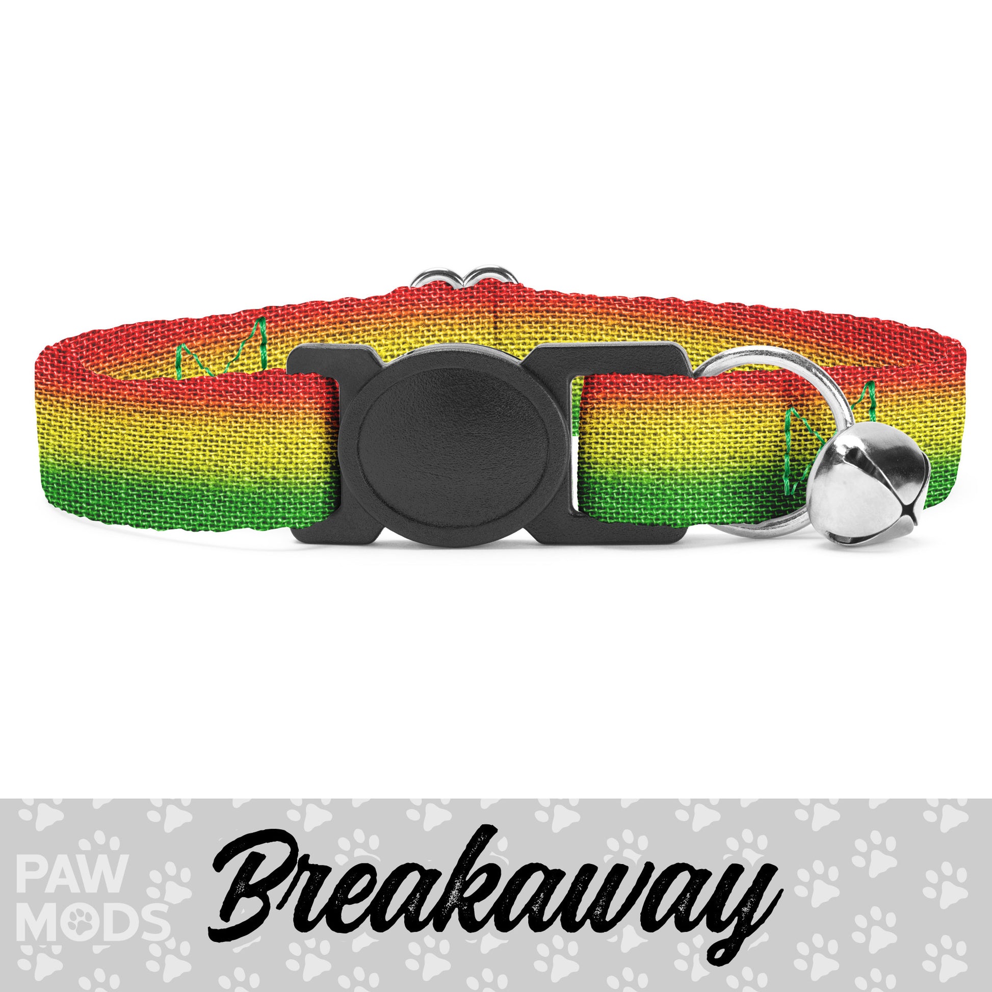 Rasta Cat Collar