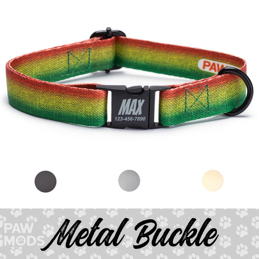 Rasta Dog Collar