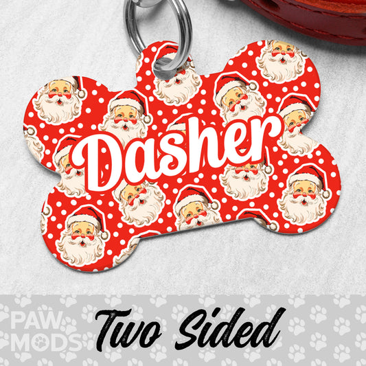 Santa Dog Tag