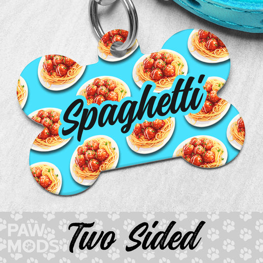 Spaghetti Dog Tag
