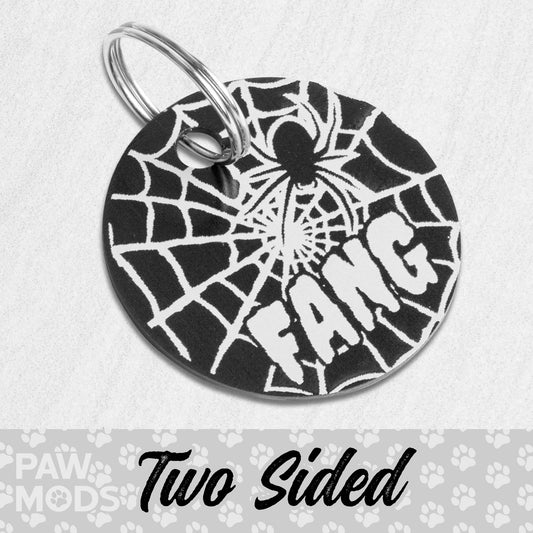 Spider Dog Tag