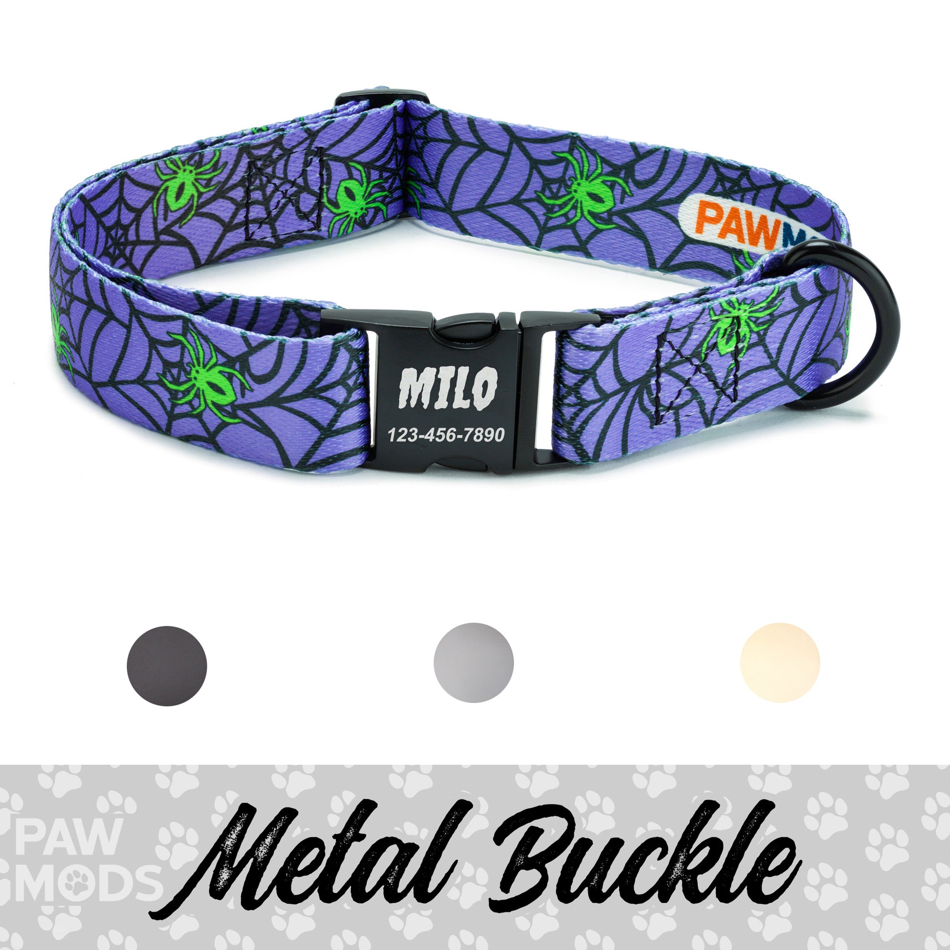 Spider Web Dog Collar