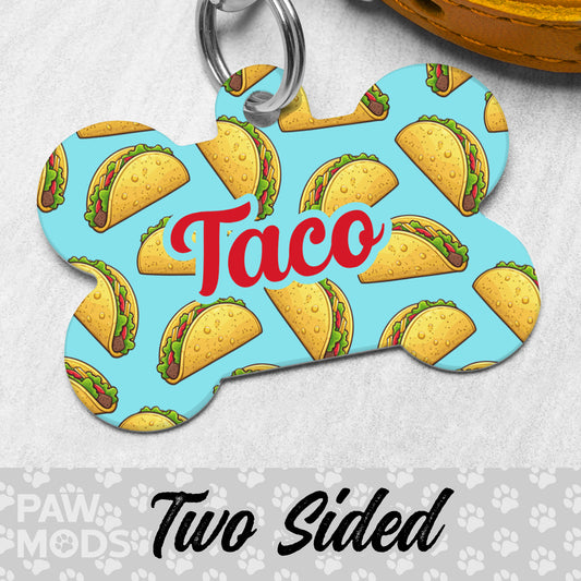 Taco Dog Tag