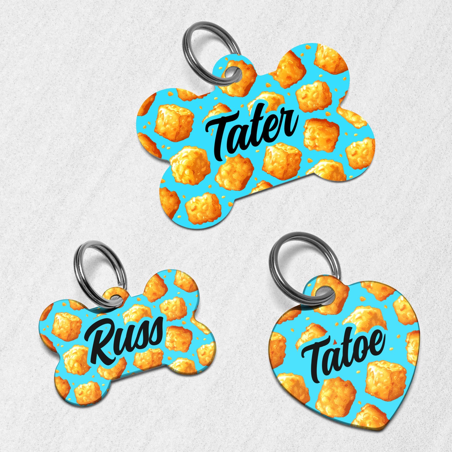 Tater Dog Tag