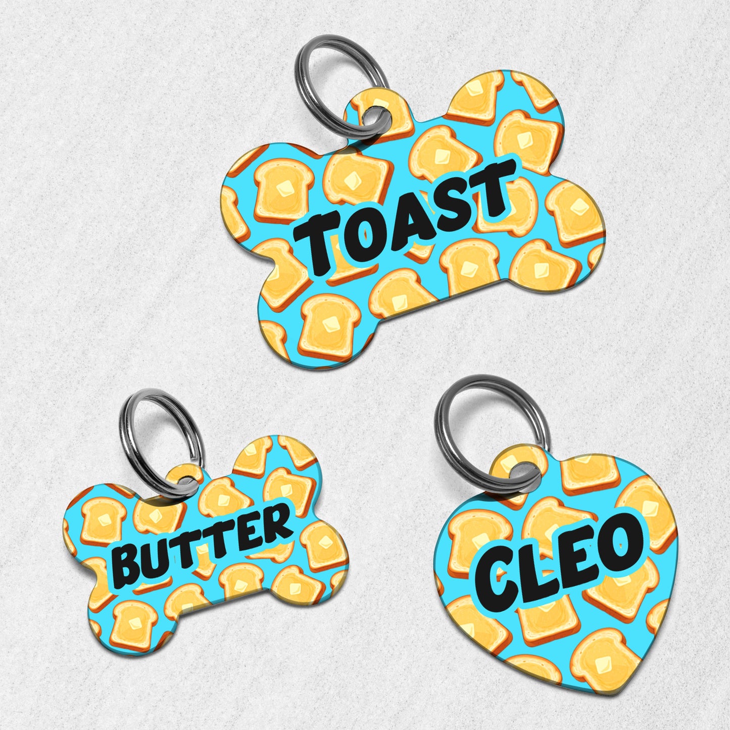 Toast Dog Tag
