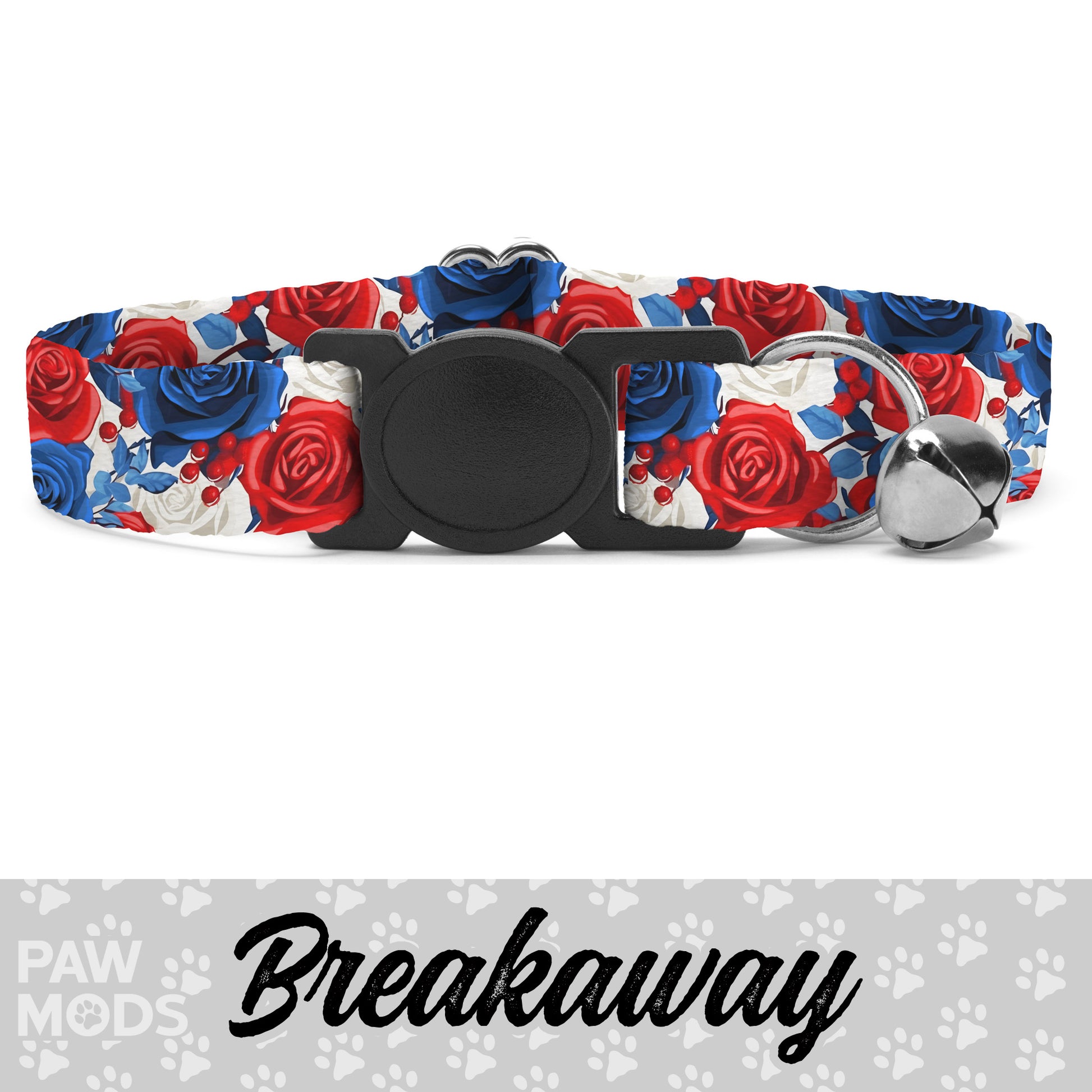 USA Roses Cat Collar