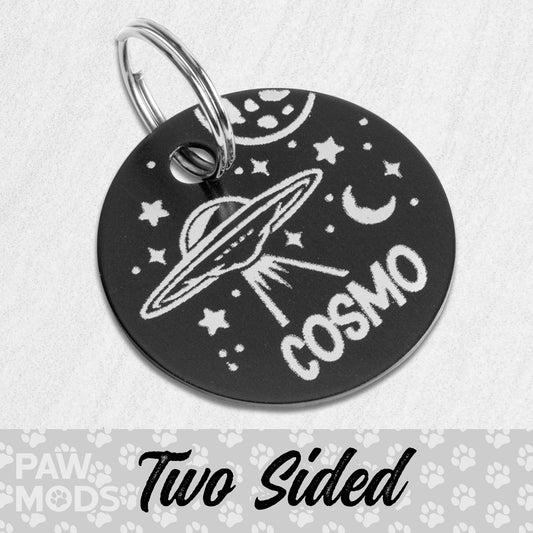 UFO Dog Tag