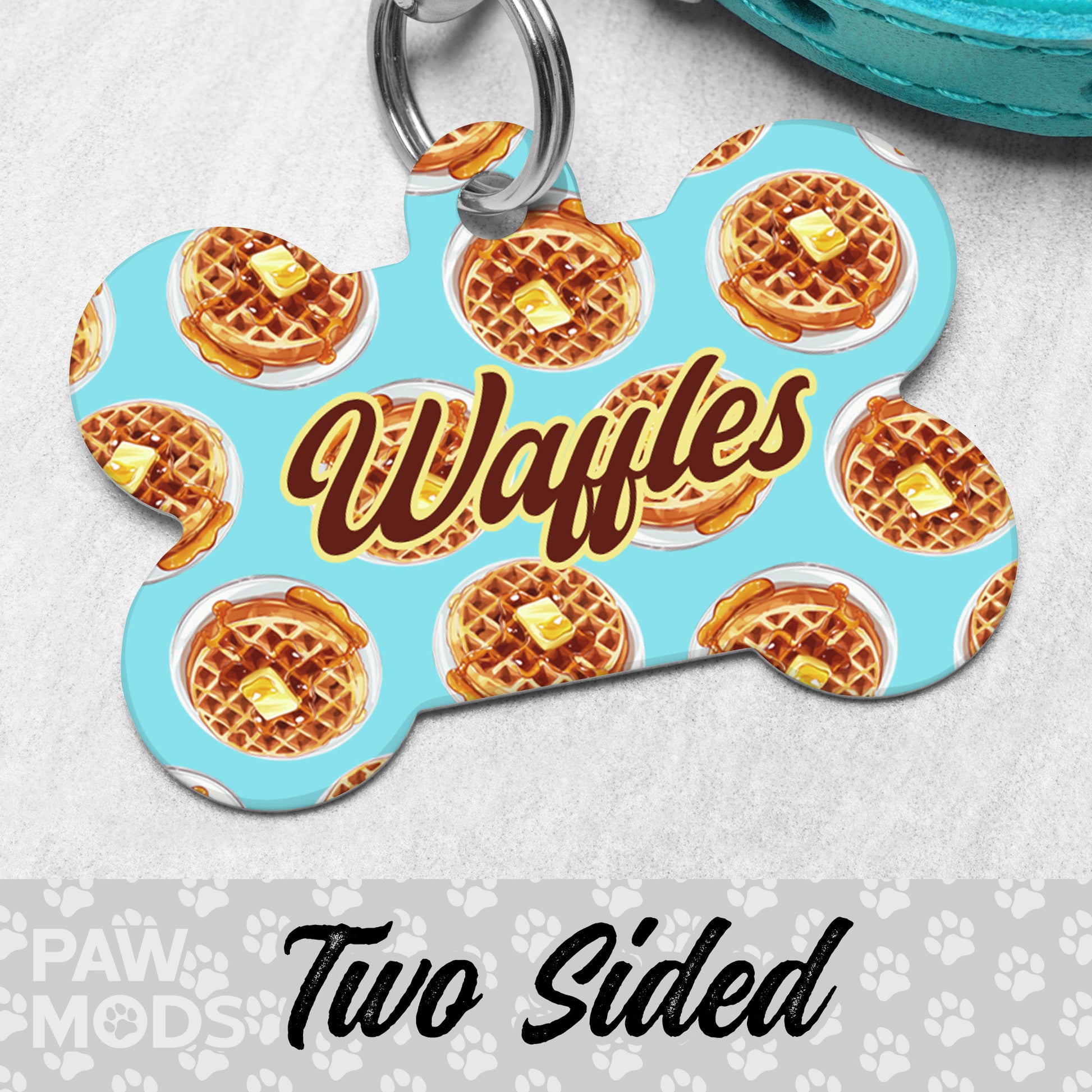 Waffles Dog Tag