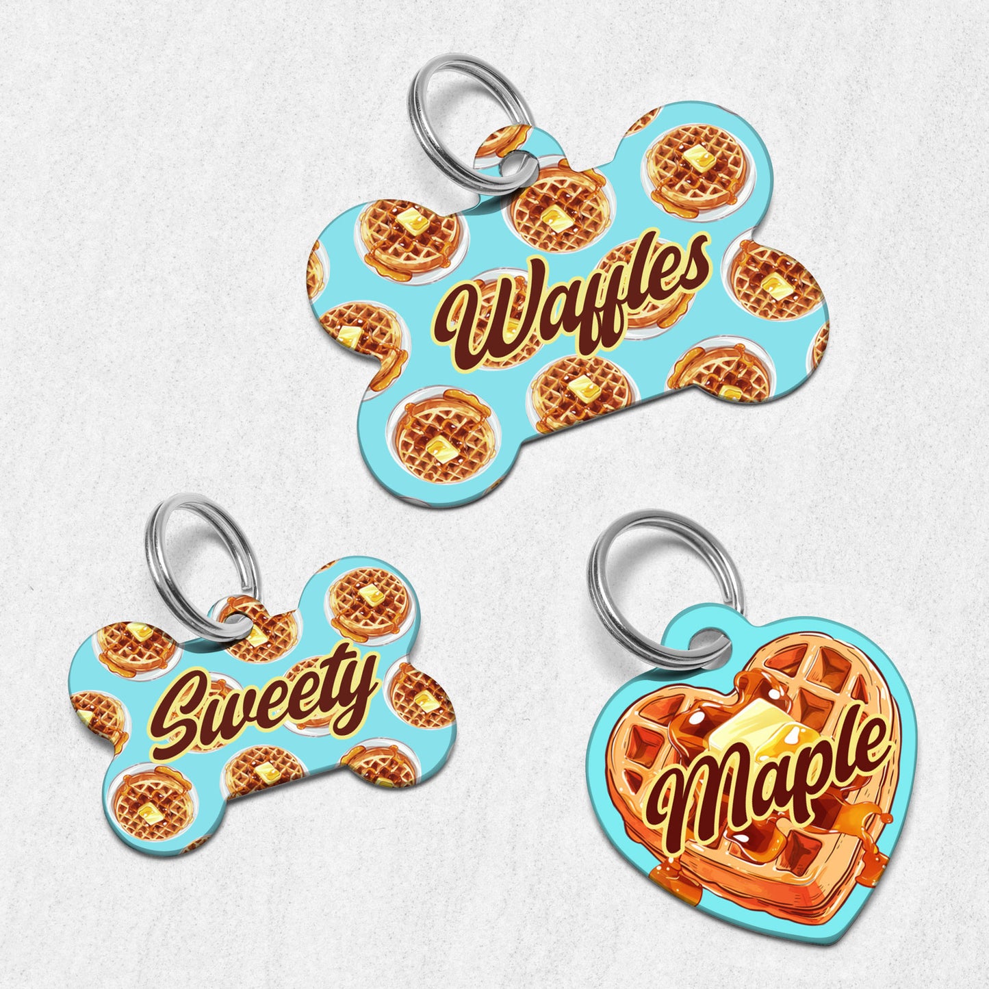 Waffles Dog Tag