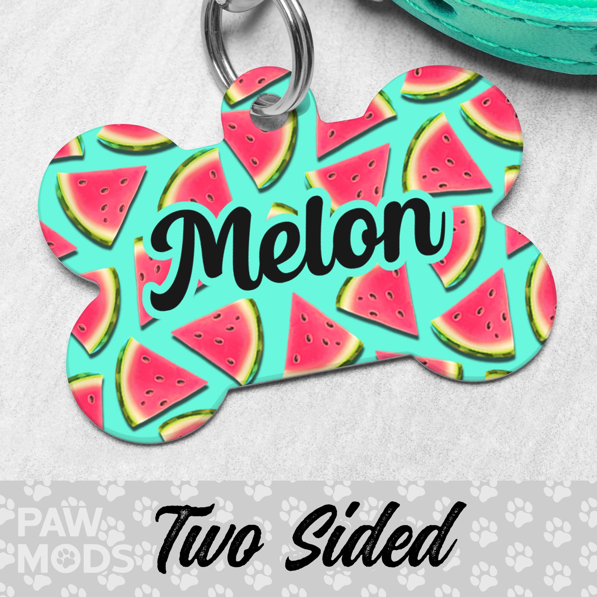 Watermelon Dog Tag